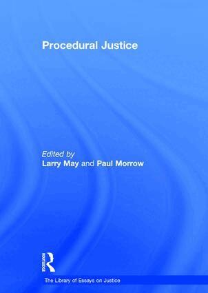 Paul Morrow, Larry May - Procedural Justice, Inbunden