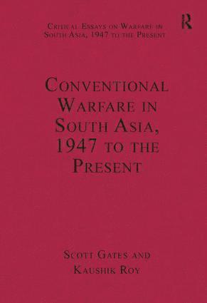 bokomslag Conventional Warfare in South Asia, 1947 to the Present