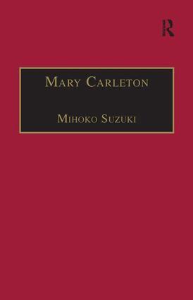 Mihoko Suzuki - Mary Carleton, Inbunden