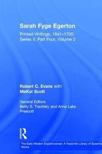 bokomslag Sarah Fyge Egerton