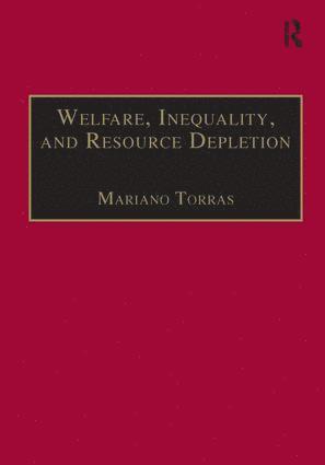 bokomslag Welfare, Inequality, and Resource Depletion