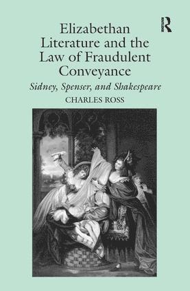 bokomslag Elizabethan Literature and the Law of Fraudulent Conveyance