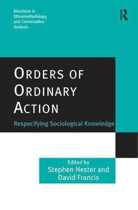 Orders of Ordinary Action 1