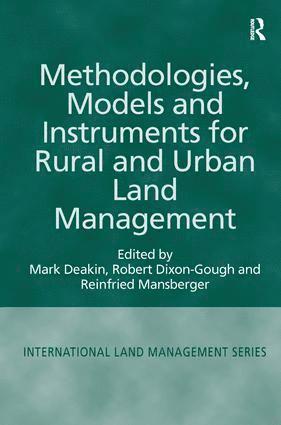 bokomslag Methodologies, Models and Instruments for Rural and Urban Land Management