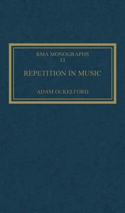 Adam Ockelford - Repetition in Music, Inbunden