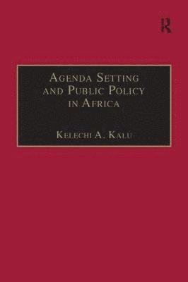 bokomslag Agenda Setting and Public Policy in Africa