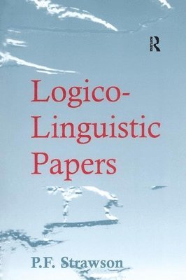 Logico-Linguistic Papers 1