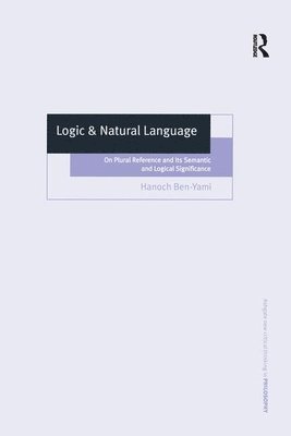 bokomslag Logic & Natural Language