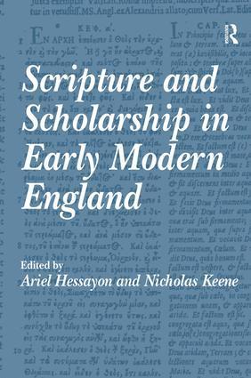 bokomslag Scripture and Scholarship in Early Modern England