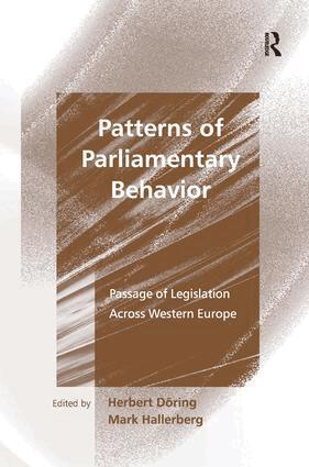 Herbert Döring, Mark Hallerberg - Patterns of Parliamentary Behavior, Inbunden
