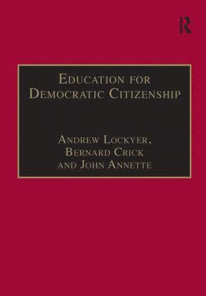 bokomslag Education for Democratic Citizenship