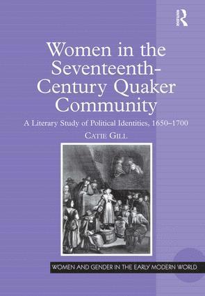 bokomslag Women in the Seventeenth-Century Quaker Community