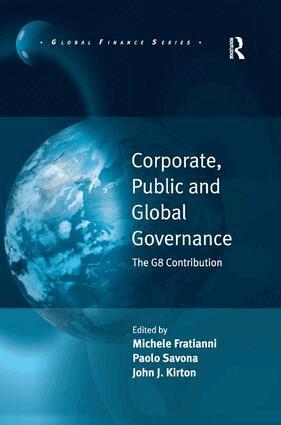 Michele Fratianni, Paolo Savona - Corporate, Public and Global Governance, Inbunden
