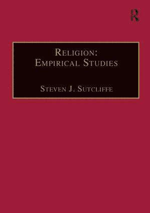 bokomslag Religion: Empirical Studies