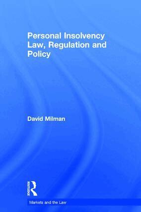 David Milman - Personal Insolvency Law, Regulation and Policy, Inbunden