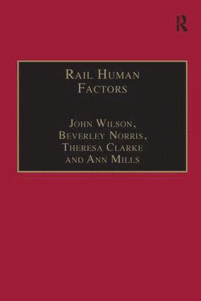 bokomslag Rail Human Factors