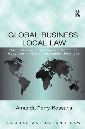 Amanda Perry-Kessaris - Global Business, Local Law, Inbunden