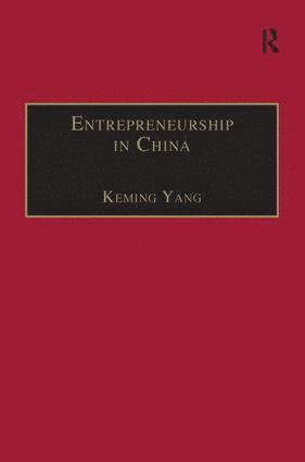 bokomslag Entrepreneurship in China