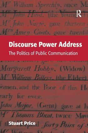 Stuart Price - Discourse Power Address, Inbunden
