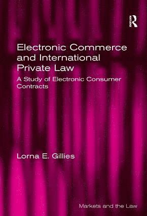 bokomslag Electronic Commerce and International Private Law