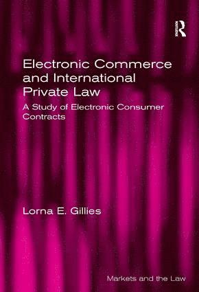 bokomslag Electronic Commerce and International Private Law