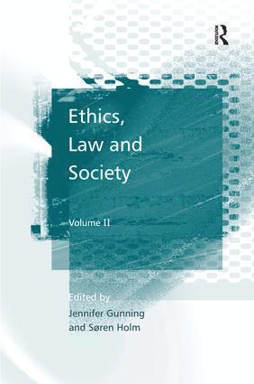 bokomslag Ethics, Law and Society