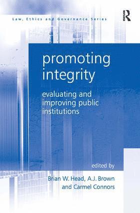 Promoting Integrity 1