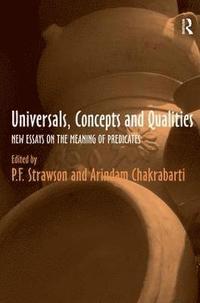 bokomslag Universals, Concepts and Qualities