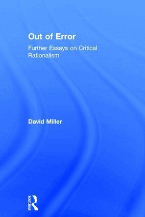David Miller - Out of Error, Inbunden