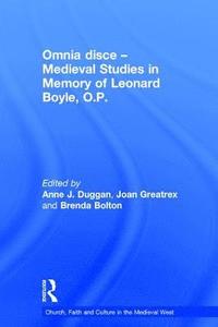 bokomslag Omnia disce  Medieval Studies in Memory of Leonard Boyle, O.P.