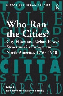 Who Ran the Cities? 1