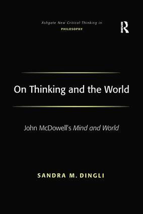 Sandra M. Dingli - On Thinking and the World, Inbunden