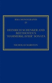 bokomslag Heinrich Schenker and Beethoven's 'Hammerklavier' Sonata