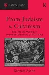bokomslag From Judaism to Calvinism