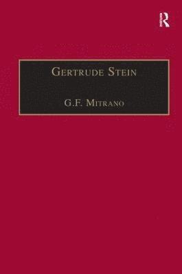 Gertrude Stein 1