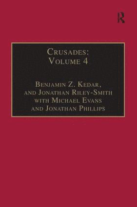 Benjamin Z. Kedar, Jonathan Phillips, Jonathan Riley-Smith - Crusades, Inbunden