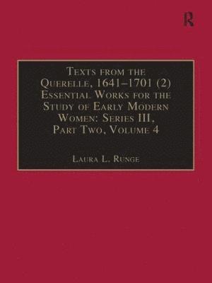 Texts from the Querelle, 1641–1701 (2)