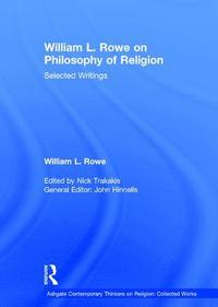 bokomslag William L. Rowe on Philosophy of Religion