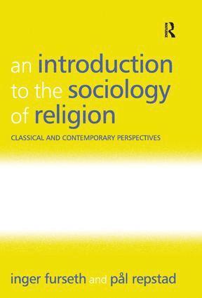 Inger Furseth, Pål Repstad, Pal Repstad - Introduction to the Sociology of Religion, Häftad