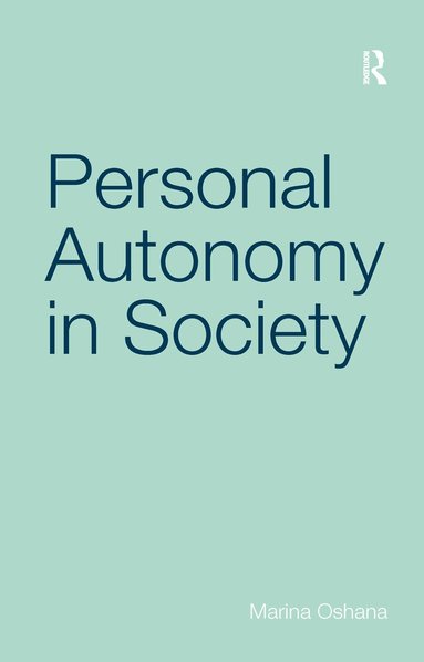 bokomslag Personal Autonomy in Society