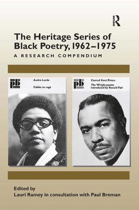 Heritage Series of Black Poetry, 1962-1975 1