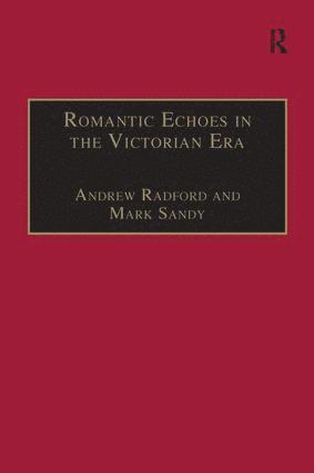 bokomslag Romantic Echoes in the Victorian Era