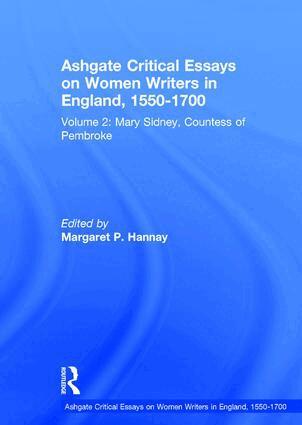Margaret P. Hannay - Ashgate Critical Essays on Women Writers in England, 1550-1700, Inbunden