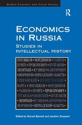 Joachim Zweynert, Vincent Barnett - Economics in Russia, Inbunden