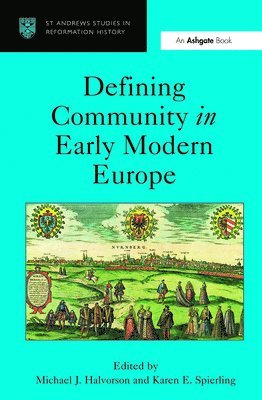 Defining Community in Early Modern Europe 1