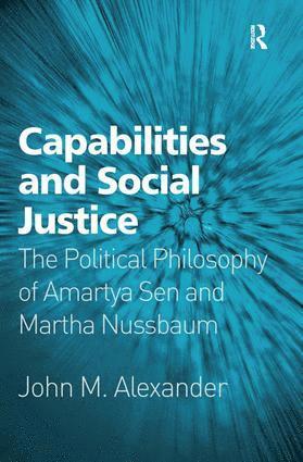 bokomslag Capabilities and Social Justice