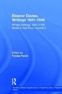 bokomslag Eleanor Davies, Writings 1641-1646