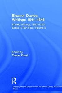 bokomslag Eleanor Davies, Writings 1641?1646