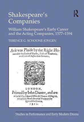 bokomslag Shakespeare's Companies