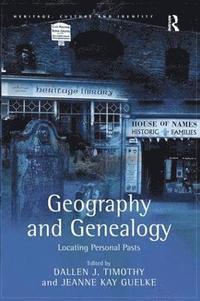 bokomslag Geography and Genealogy
